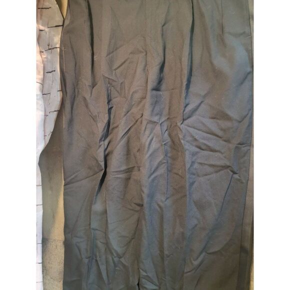 Bill Blass eveningwear mens black formal pants‎ wool - Picture 3 of 7